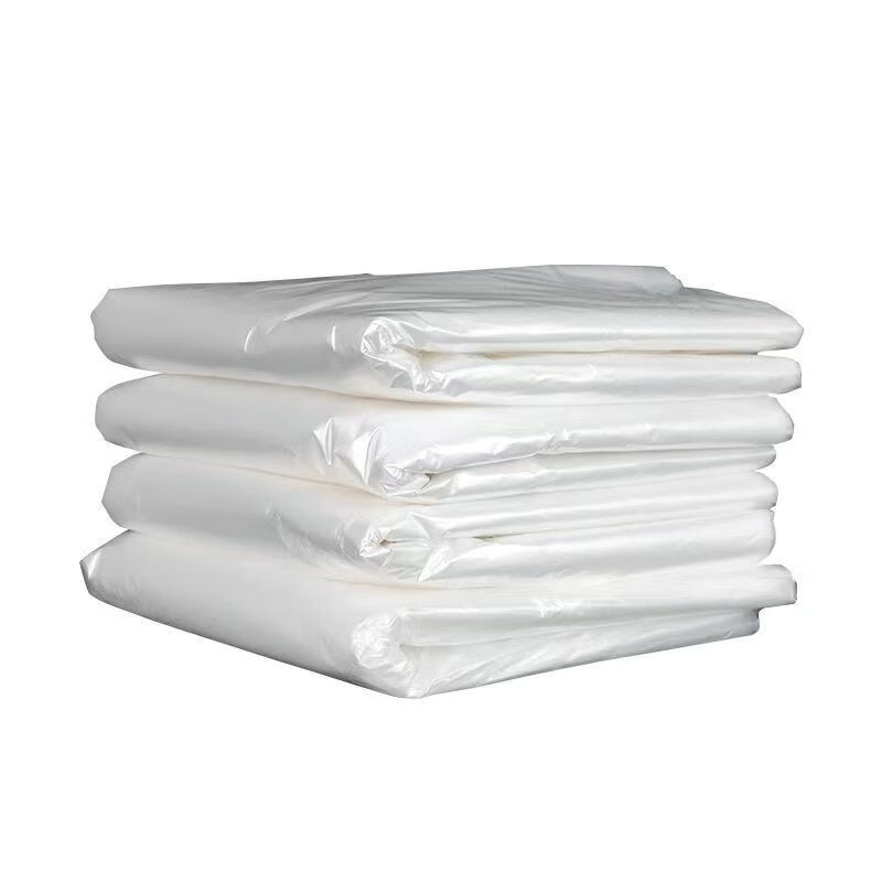 Quilt bag, quilt packing bag, transparent dust-proof storage bag, waterproof extra large moisture-proof plastic moving bag, 10 bags, thickened version with rope, 100*120 cm, double quilt