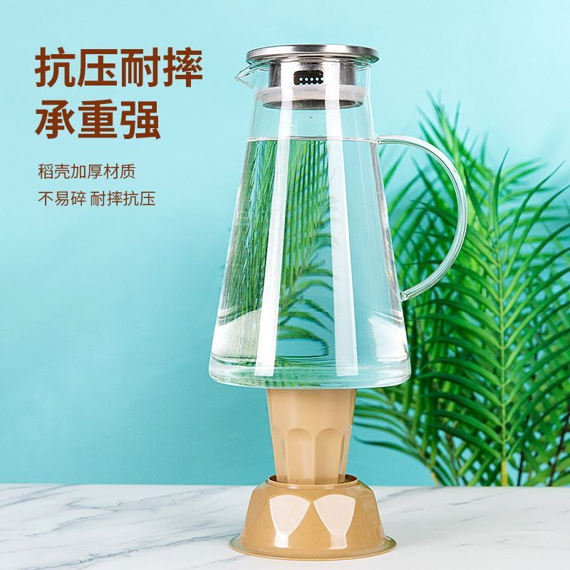 Rice husk disposable tableware four-piece set individually packaged, environmentally friendly, high temperature resistant, food grade, healthy for home camping, original color rice husk tableware - individually packaged - free chopsticks 25 sets, individually packaged in exquisite paper bags