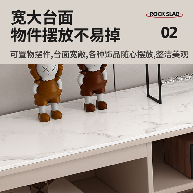 Aimuge includes installation solid wood TV cabinet floor-standing coffee table combination living room 2025 new storage cabinet TV cabinet 0.6m glass low cabinet