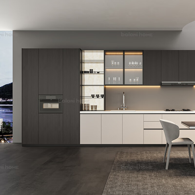 Yiai large house decoration 3.0 wardrobe cabinet floor cabinet Home wardrobe cabinet door combination Yiai wardrobe combination 550 D 600 1