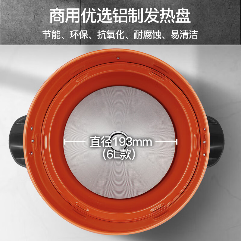 CHIGO rice cooker, commercial rice cooker, hotel restaurant, extra large, old-fashioned, large-capacity, thermally insulated steaming rice cooker, rice cooker for 10 people or more than 20 people, household use DC-6