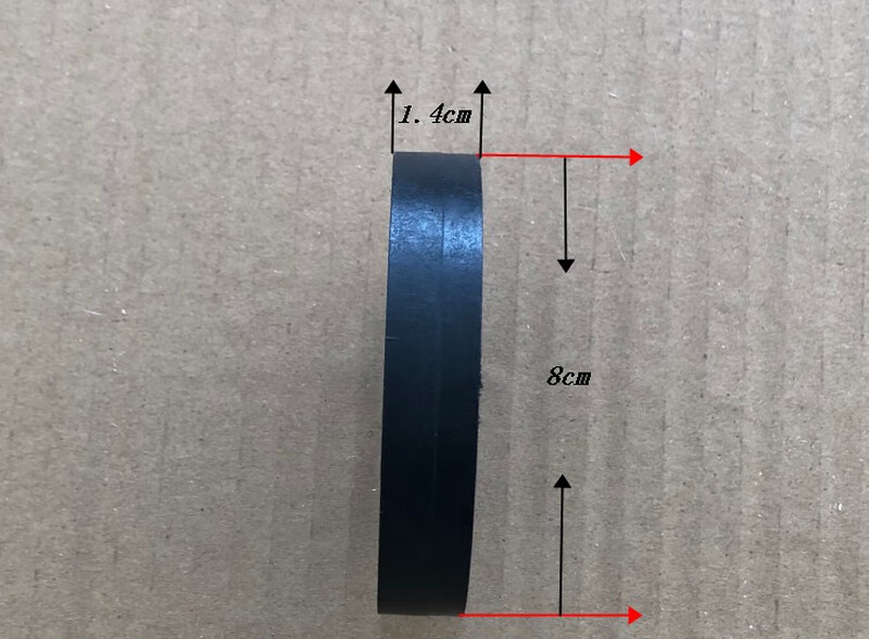 HKDA suitable for Youmei treadmill accessories A5 motor fan motor cooling plastic fan blade Xinyou M7 motor black