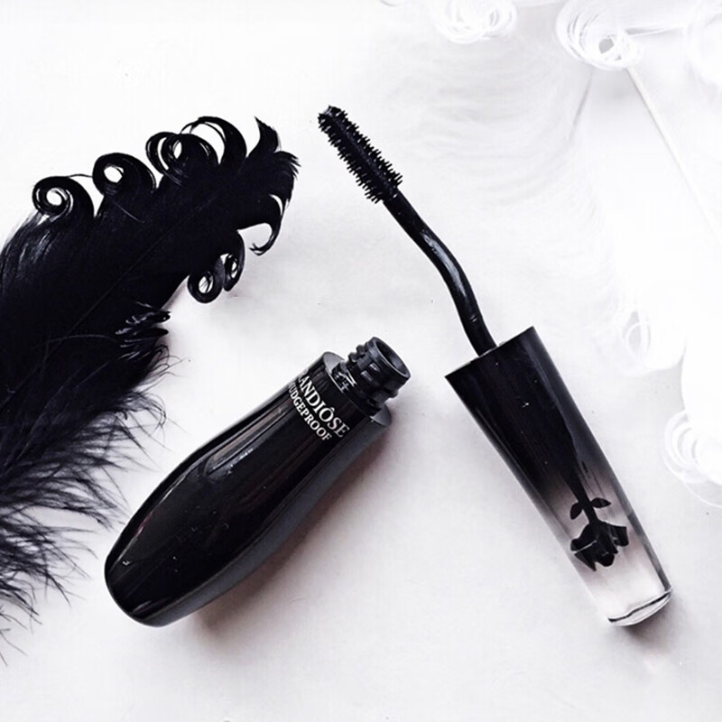 FENTY BEAUTY Lancome Swan Neck Mascara Thick Slim Long Lasting Curl Wide Angle Feather Fan Anti-smudge Swan Neck Mascara Classic 10g