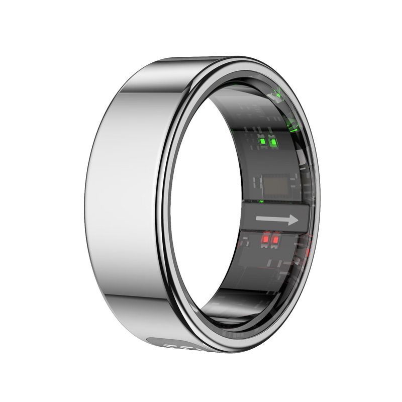 Vegeta 2025 new smart ring multifunctional heart rate blood oxygen sleep health monitoring multi-sport mode recording step counting running smart ring black heart rate blood oxygen/remote photography, etc. 12# inner diameter 21.6mm circumference 67.8mm