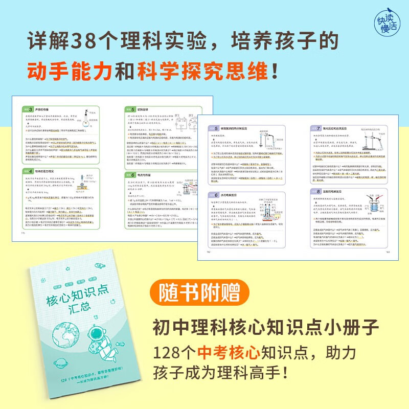 Science is so easy (master the core knowledge of science in advance and smoothly transition from elementary school to junior high school! Complete four courses of physics, chemistry, and biogeography in one book)