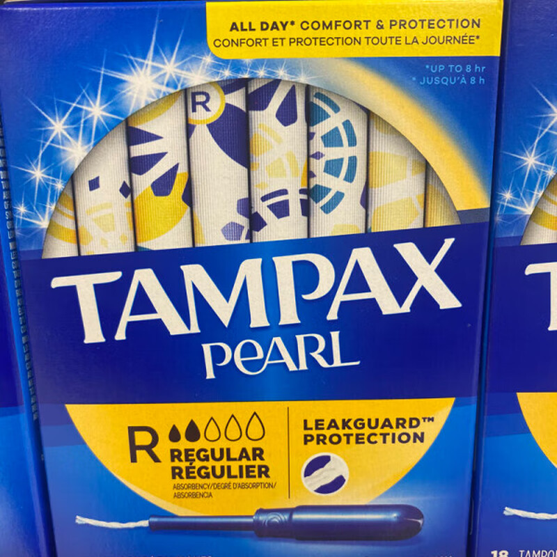 Danbis spot Canadian Tampax Danbis tampon long catheter type extra large flow 18/36/50 pieces U S+ 18R