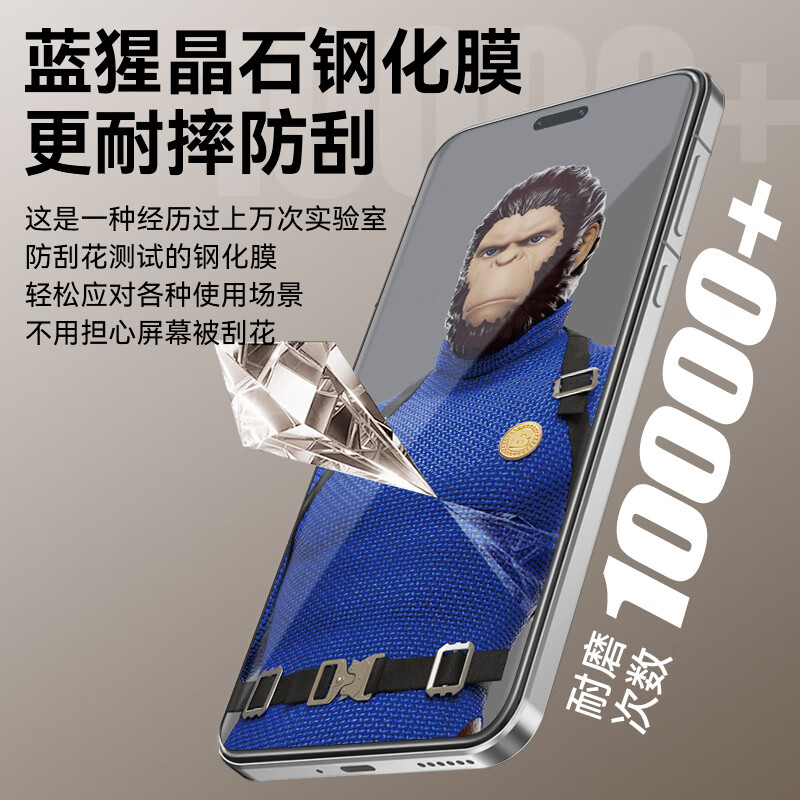 BLUEO 3 times scratch resistant, suitable for Honor magic7pro tempered film, Magic7rsr Porsche mobile phone film, 3D full glue crystal dust-free warehouse anti-fall film, Honor Magic7Pro/RSR Porsche