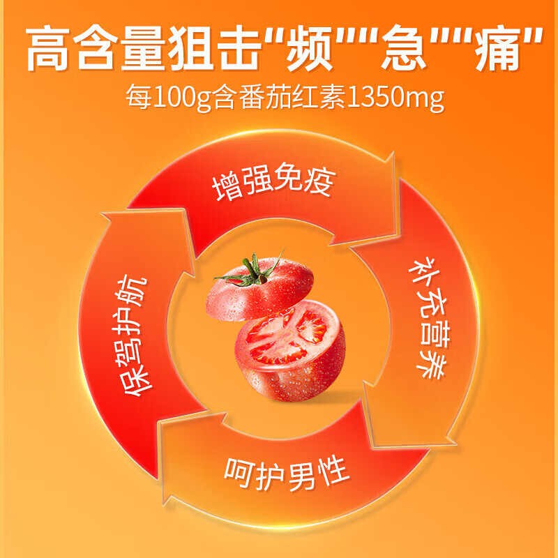General Official Flagship Lycopene Soft Capsules 60 Capsules to Improve Immunity and Supplement Vitamin E for Pregnancy 5 Bottles