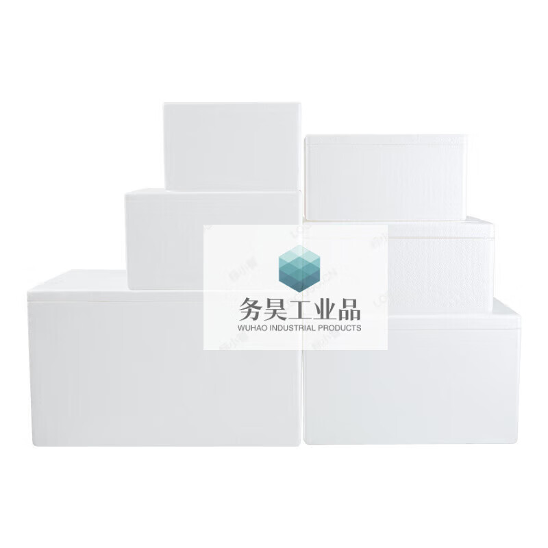 Thickened foam box express commercial stall refrigerated insulated vegetable box fresh fruit packaging large box No. 3 24 large bags 0x0x0mm