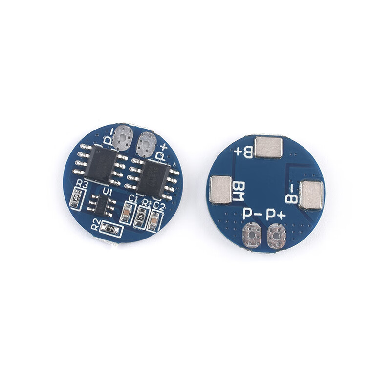 Zejie 2-string 8.4V lithium battery protection board, round 4.25V overcharge and over-discharge protection, 5A working current, 7A current limit