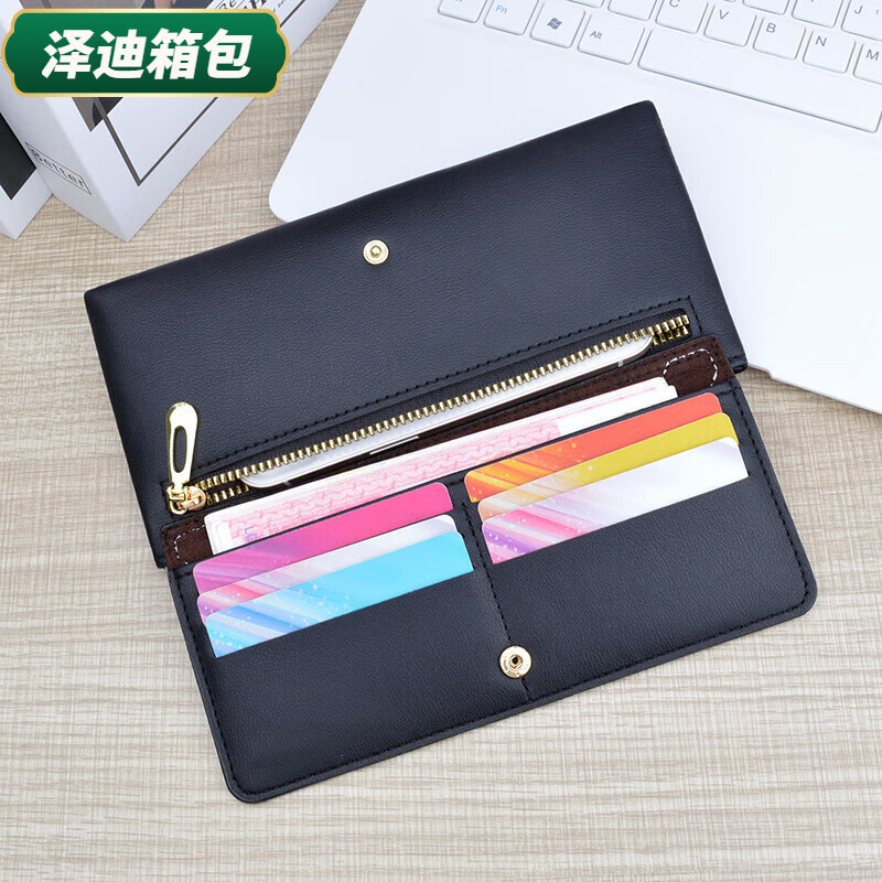 Yunluo Chinese Valentine's Day Clutch Women's Wallet Women's Long Zipper Wallet Mom Wallet Large Capacity Mobile Phone Bag Coin Purse Watermelon Red