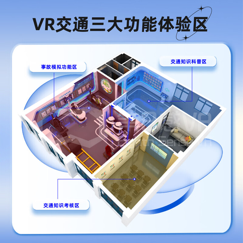 8th Sense VR (EIGHTH SENSE VR) vr traffic accident experience hall drunk driving fatigue simulation car driving electric car simulation riding primary and secondary school road traffic regulations science popularization exhibition hall (deposit)