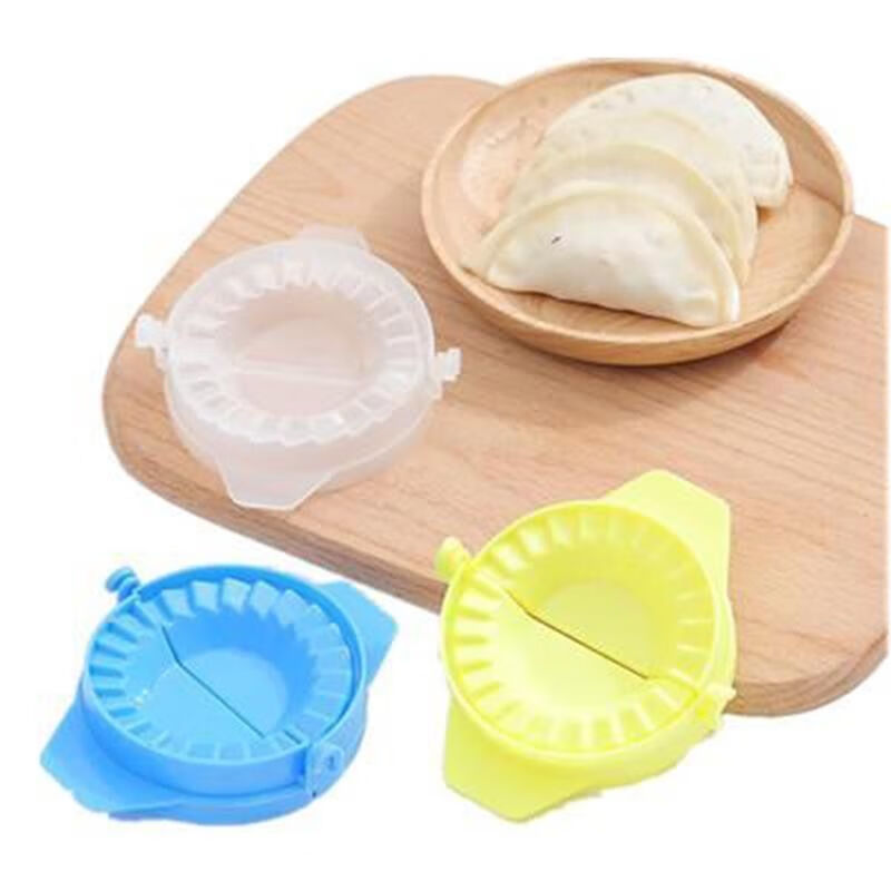 Meikejie stainless steel dumpling wrapper tool set household artifact round mold lace dumpling wrapper maker dumpling wrapper mold I stainless steel round mouth mold large, medium and small 3 pack