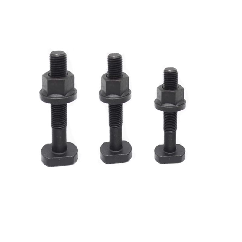 Yunpanfeng supporting 40Cr quenched trapezoidal T-shaped screw bolts 10.9 grade hardened with flange nut mold pressure plate screws Customized private auction not shipped