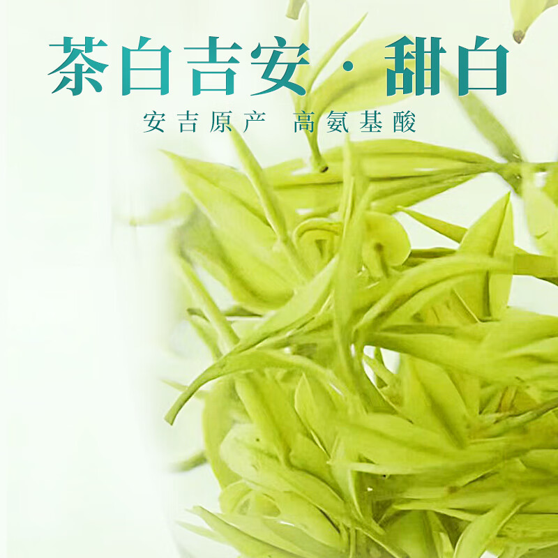 Lu Zhenghao Green Tea Authentic Anji White Tea Special Grade 100g2025 New Tea Mingqian Tea Paper Bag Alpine Spring Tea Self-Drinking Gift