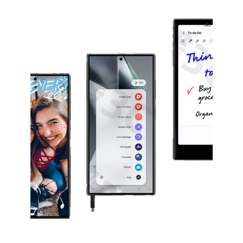 Original Samsung S24Ultra stylus s24U stylus Bluetooth air-to-air operation Spen Titanium Dusk Purple S24Ultra new original single pen