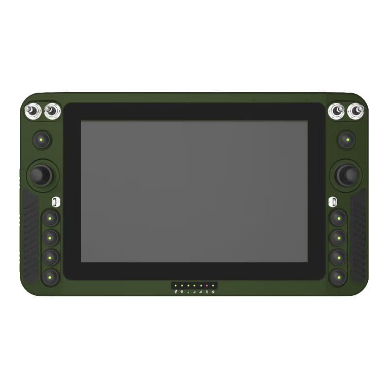 Robot handheld remote control terminal UAV ground station A20 three-proof design wide temperature available optional multiple configurations portable handheld military green