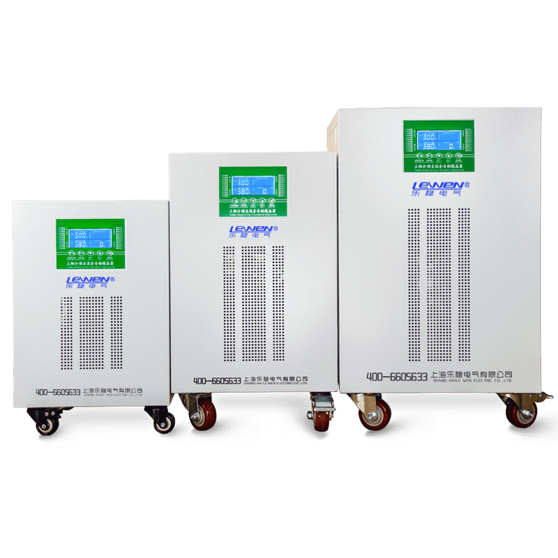 Ni Zhierle stable three-phase voltage stabilizer 380V high-power fully automatic AC regulated power supply SJW-60KW12 SJW-30KVA