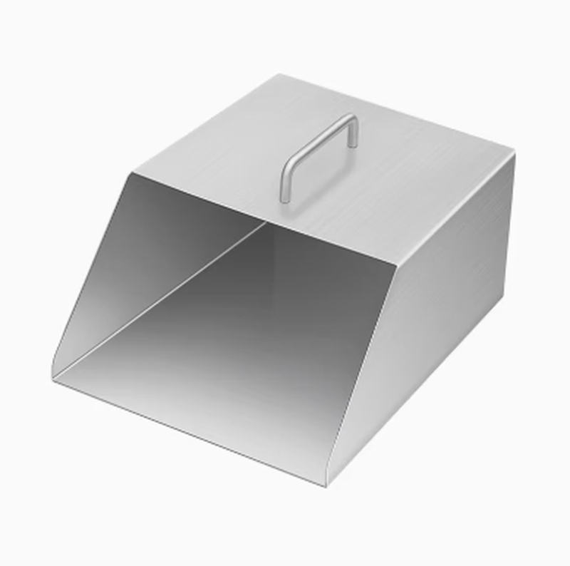 Water shoveling boat shovel thickened model water-proof aquaculture manure removal garbage shovel single 304 stainless steel dustpan