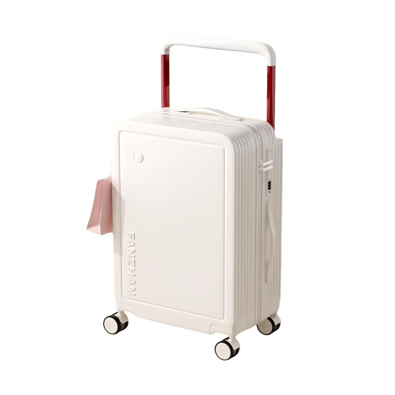 Kangaroo (KANGAROO) wide trolley suitcase new 18-inch small multi-functional lightweight boarding case high-looking student thickened suitcase night sky black cup holder + charging interface + hook 18 inches can be boarded by airlines