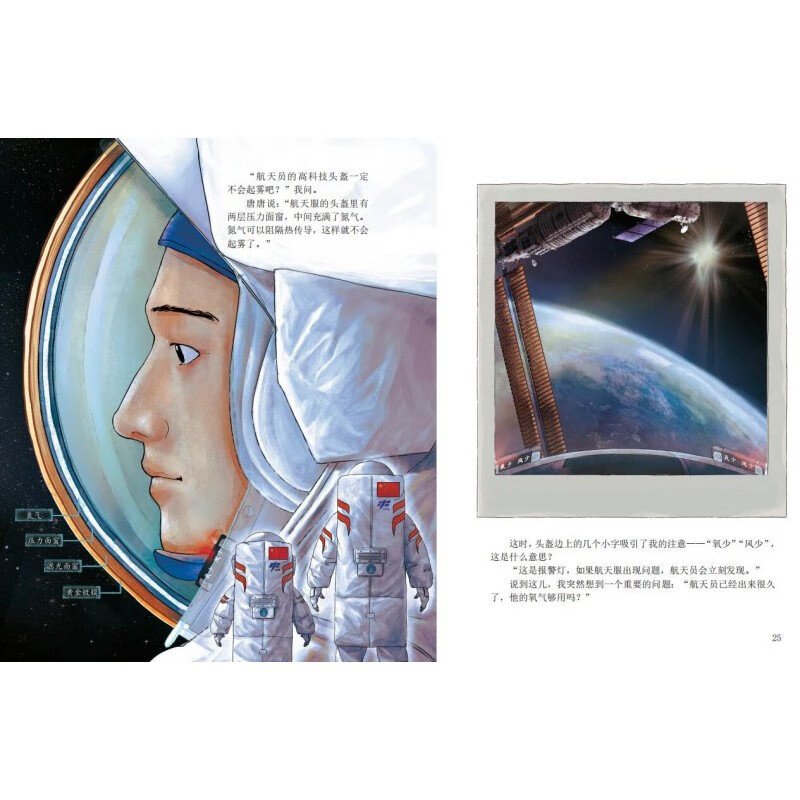 Sun Li recommends My Chinese Space Course (Second Series, 5 volumes in total) Chinese aerospace science enlightenment books for children aged 3 to 10 years old, Tiangong Space Station Exploration of the Universe