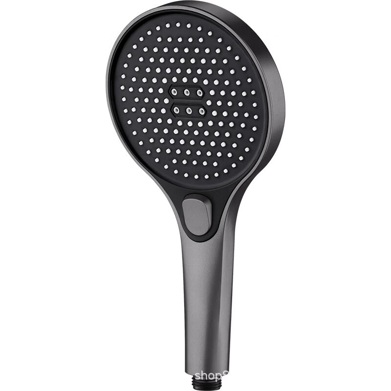 Dilajiemu supercharged powerful shower head household bath shower head shower head rain shower head shower flower Athens Black-hot-selling supercharged large water outlet shower head
