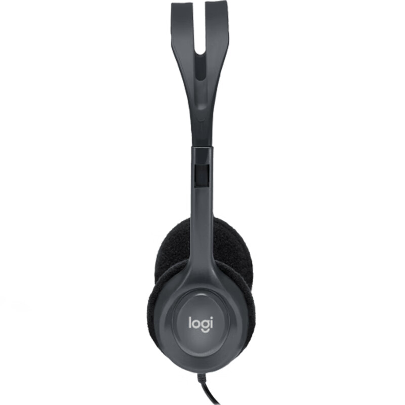 Logitech H110 multifunctional stereo headset 3.5mm wired headset computer notebook dual plug headset single pack