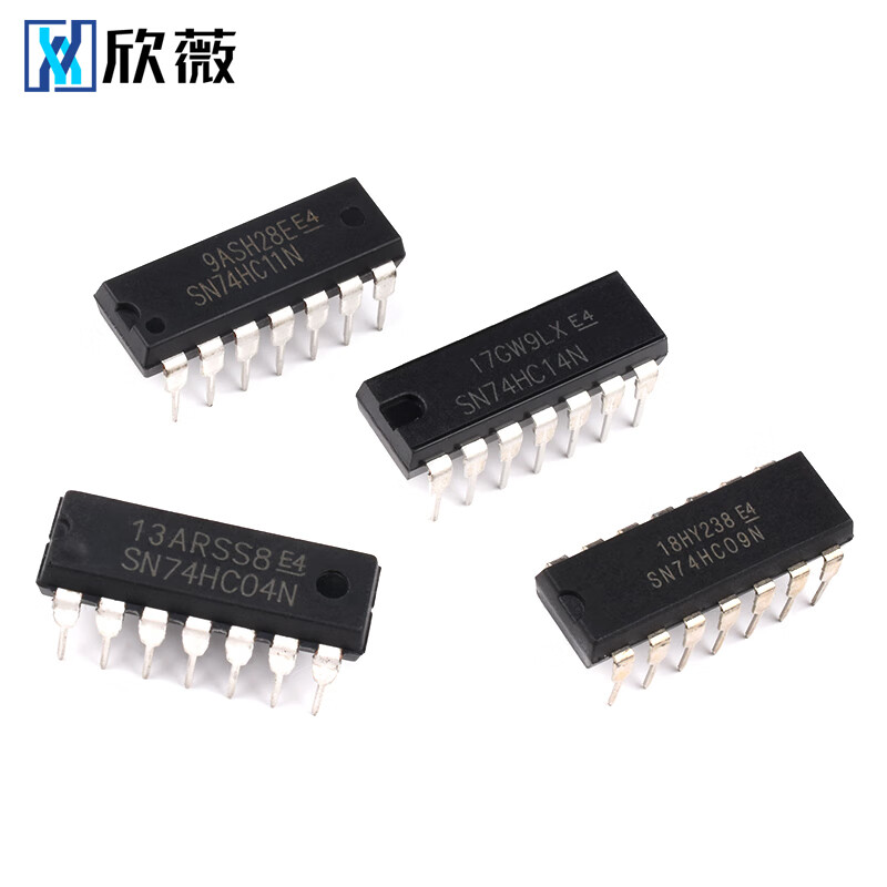 SN74LS00 01 02 03 04 05 06 07 08 09 10 11 14N chip plug-in SN74LS08 package DIP-14