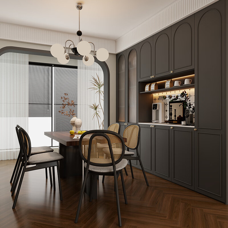 Yiai large house decoration 3.0 wardrobe cabinet floor cabinet Home wardrobe cabinet door combination Yiai wardrobe combination 550 D 600 1