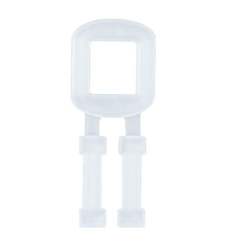 Bingyu BYT-341 Anti-slip hand-pull PP plastic packing buckle Packing buckle A (13mm*15mm hole) (200 pieces)