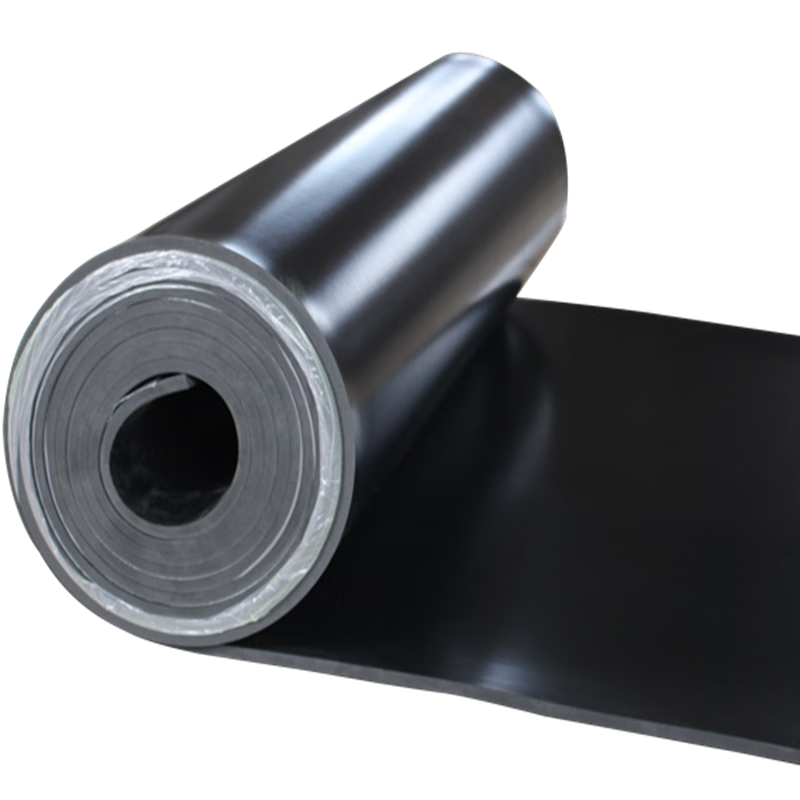 Funwudou custom-made high-voltage insulating rubber mat for power distribution room insulating rubber plate black industrial rubber mat rubber floor mat thickened black 2mm thick 1 meter wide 5 meters long