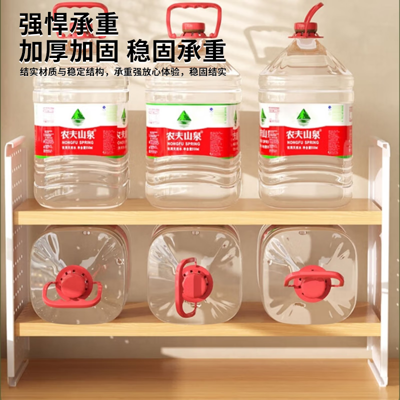 Small craftsman desktop storage rack office desk bookshelf student simple multi-layer desktop storage rack cabinet hole board three layers 60