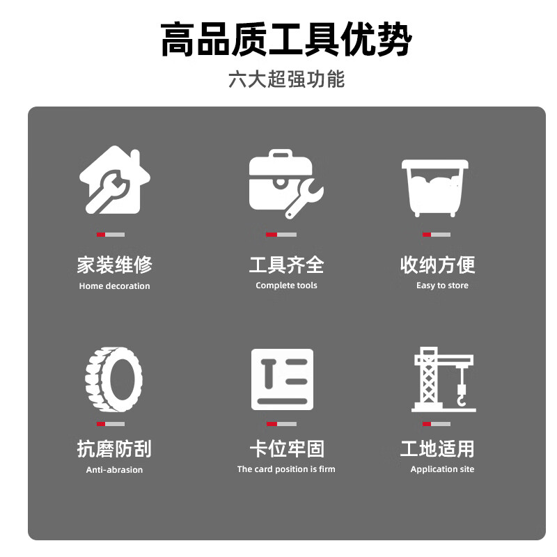 Factory No. 1 100-piece household tool box set electrician woodworking telecommunications repair set hardware hand tool set