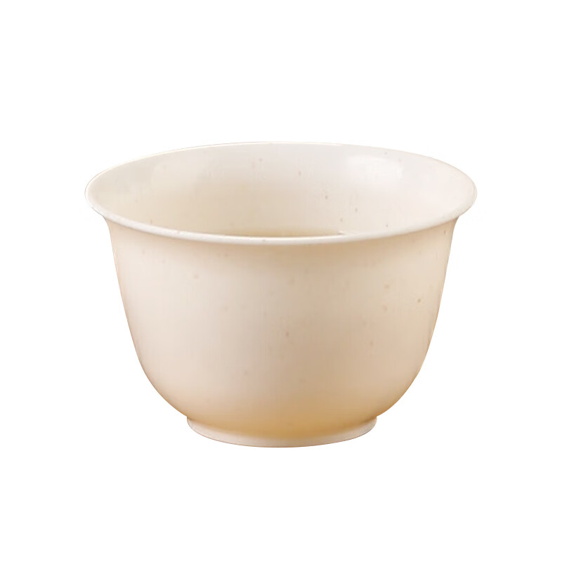 Disposable tea bowl, tea cup, rice husk Kung Fu tea cup, small food grade for home use, cup holder + high transparency air cup, one bag (50 pieces) 65 100mL or less