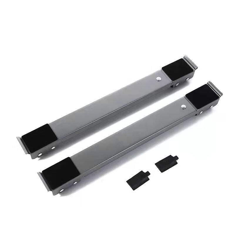Washing machine base shelf universal wheel refrigerator storage rack universal roller pulley removable anti-vibration pad height bracket white directional wheel