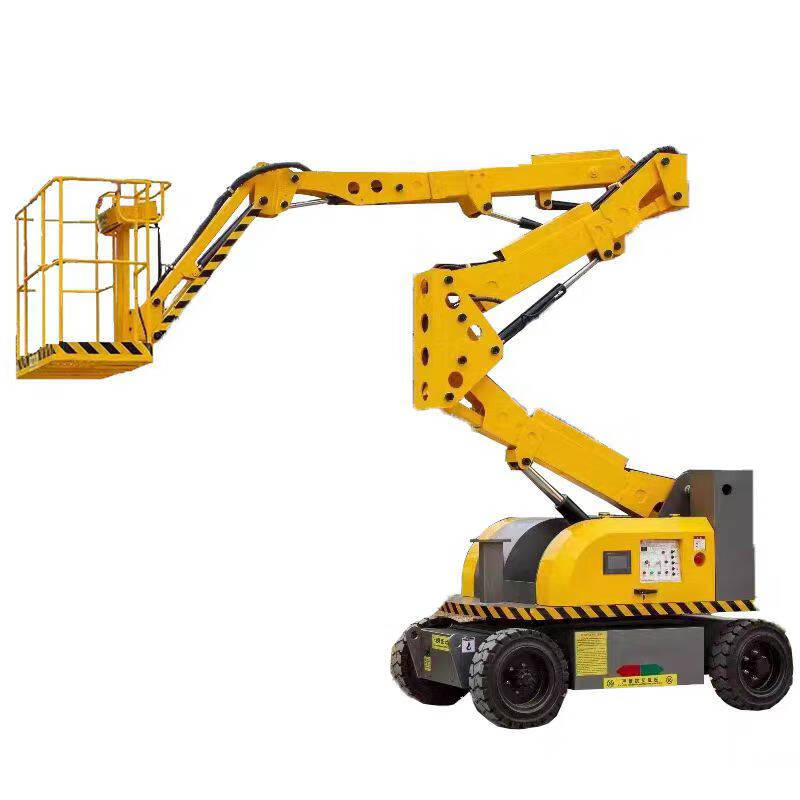 Ni Zhier fully self-propelled telescopic boom lift diesel electric aerial vehicle 18 meters factory maintenance aerial work 12 meters deposit