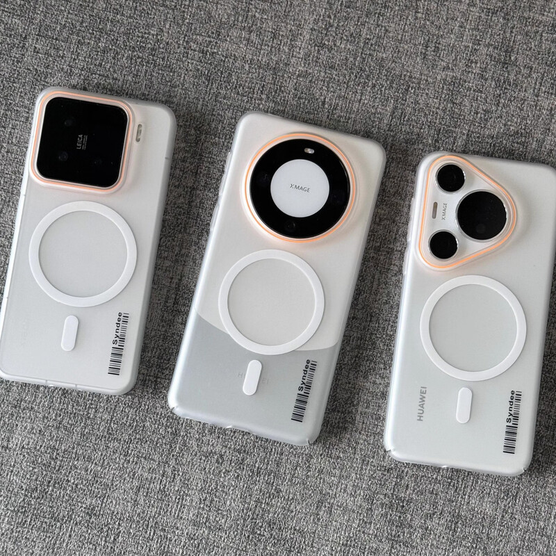 Quansu ins style thin soft gauze high-end light luxury suitable for Xiaomi 15Pro mobile phone case 17pro new Huawei mate70Pro magnetic matte skin feel Honor Magic7 men and women magnetic matte titanium gray soft sand PC Honor Magic7 Pro