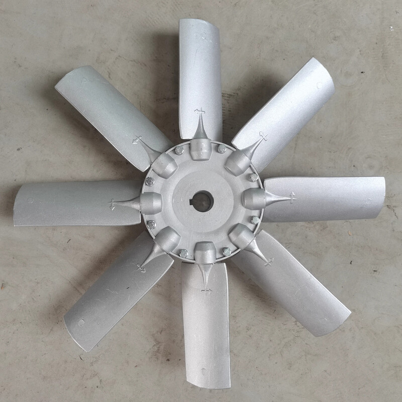 Zhehongdi fog cannon accessories fog cannon water pump wind blade water ring bucket high pressure pipe rotating small motor hairdryer motor 30 type fog cannon fan blade thickening (480*24 holes)