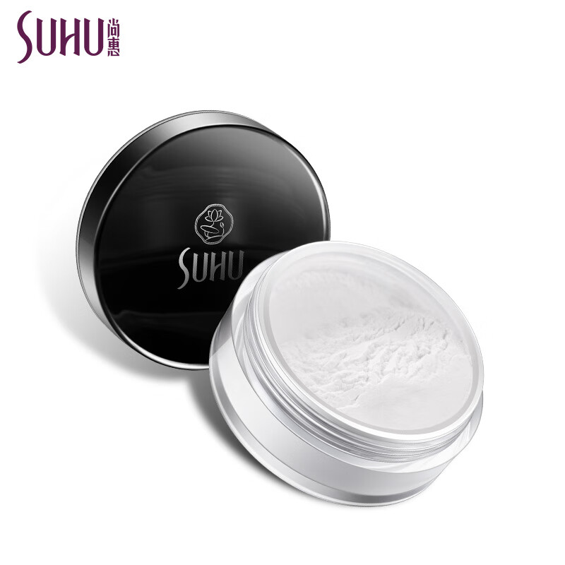 Qiaodi Shanghui Shanghui Intelligent Beauty Setting Powder is light and thin, oil-controlling and long-lasting makeup powder, waterproof and sweat-proof, naturally not easy to remove makeup, new packaging (porcelain skin type)