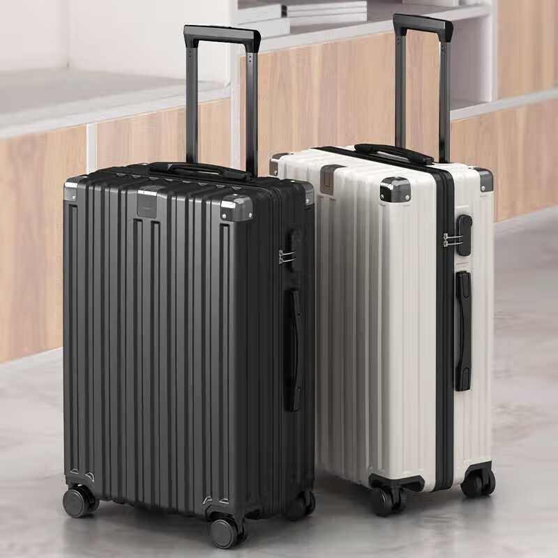 Bei Chuzhong suitcase trolley case 20-inch boarding suitcase zipper large capacity case male student password box hard leather case female Pearl white upgraded thickened case explosion-proof and wear-resistant 20 inches