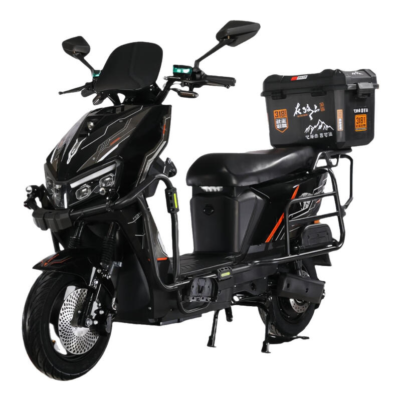 The new thunderstorm take-out electric car, high-speed 70-yard black knight take-out long-distance running high-power battery car with long battery life, top version 72V100A lithium battery + can be charged