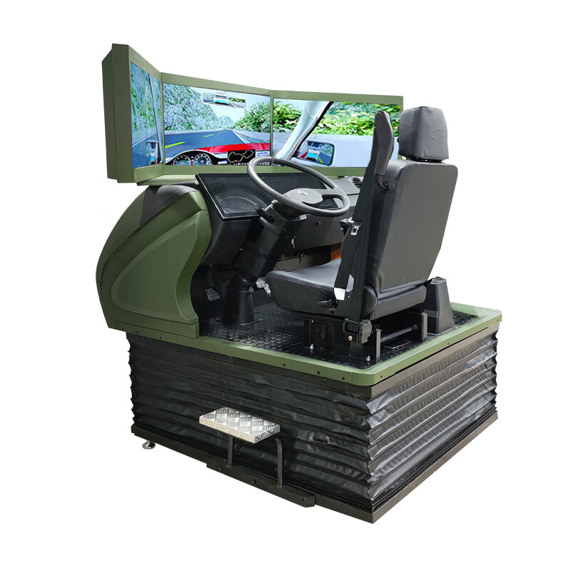 Master King Car Driving Simulator Dongfeng Jiefang Truck Dynamic Three-Screen Driving Simulation Training System