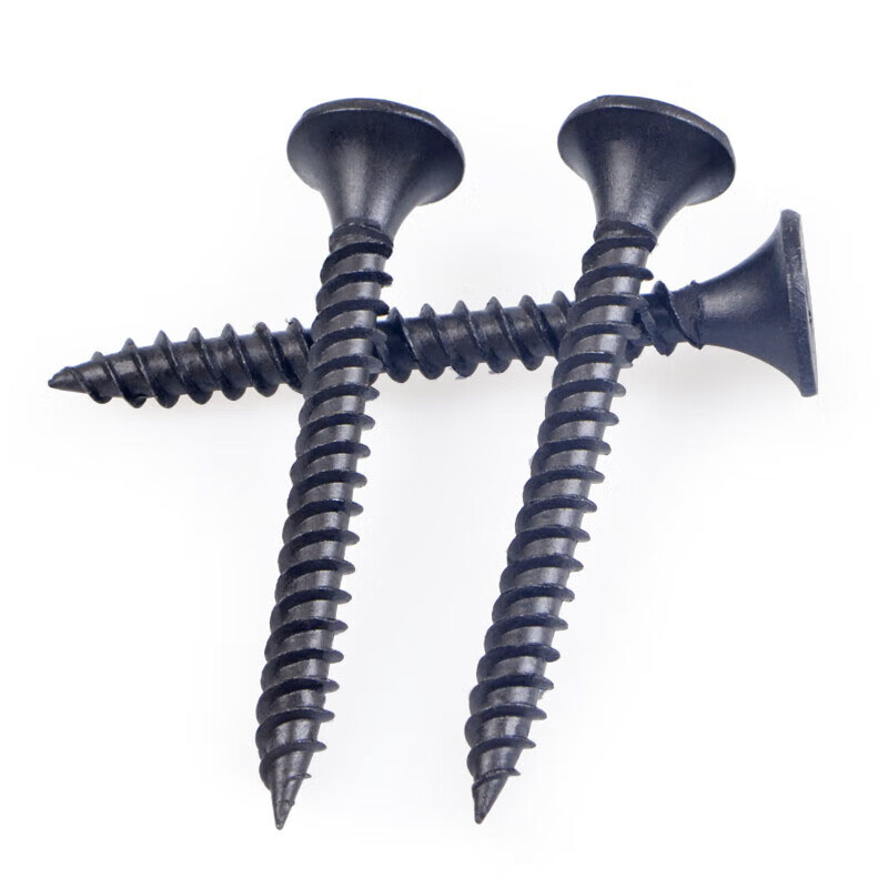 Jestin self-tapping screws high-strength dry wall nails wood screws wallboard nails keel self-tapping cross flat head self-tapping screws high-strength M3.5*25 (100 pieces)