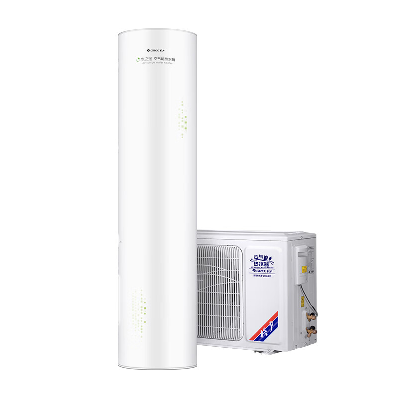 Gree air energy water heater household 200 liters variable frequency 1-level WiFi silver ion sterilization and anti-corrosion water temperature 80 electric auxiliary water generation (SXTD200LCJW/E-1q)