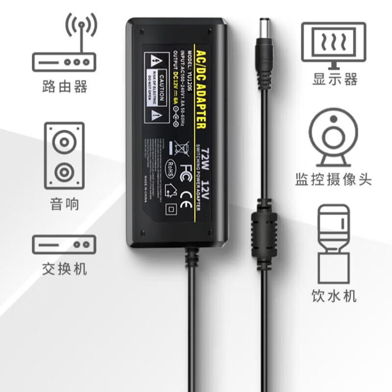 Gangwo (15V6A 90W) Power Adapter Matt Sound Flying Rod Audio Scanner Power Cord Charger