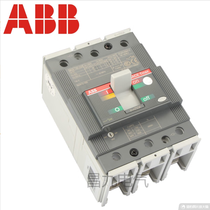 ABB plastic case circuit breaker Tmax series T1N160 air switch 3P4P100A160A circuit breaker 25-630A standard 100A x 3P