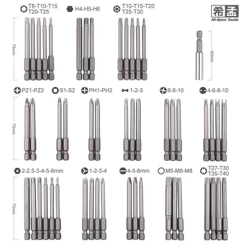 Chengyang electric screwdriver bit set screwdriver bit special-shaped screwdriver set one-word cross hexagonal triangle