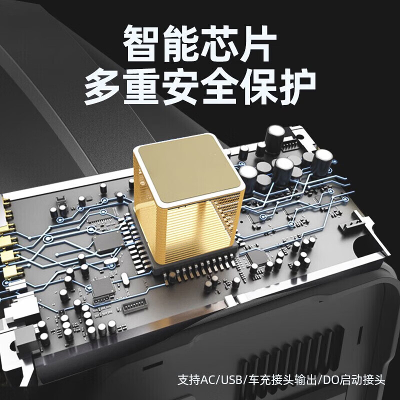 SAST 3C certified outdoor portable power bank 220V portable large capacity battery with socket self-driving tour camping live broadcast power outage emergency high power