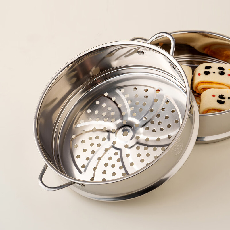 Onlycook316 steamer, steamer, steamer, 20cm stainless steel soup pot, milk pot, steamer, steamer, tray, steamer, steamer