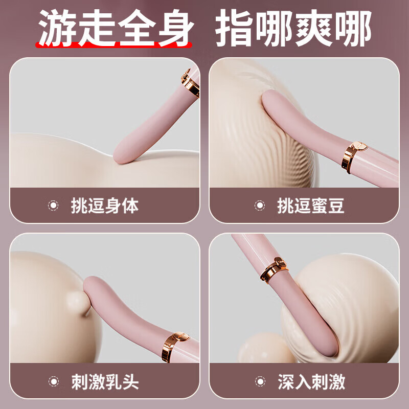 Sex toy vibrator, special tool for women, sex masturbation device, massage vibrator, couple adult toy, long style, lipstick shape, strong vibration and skin-friendly
